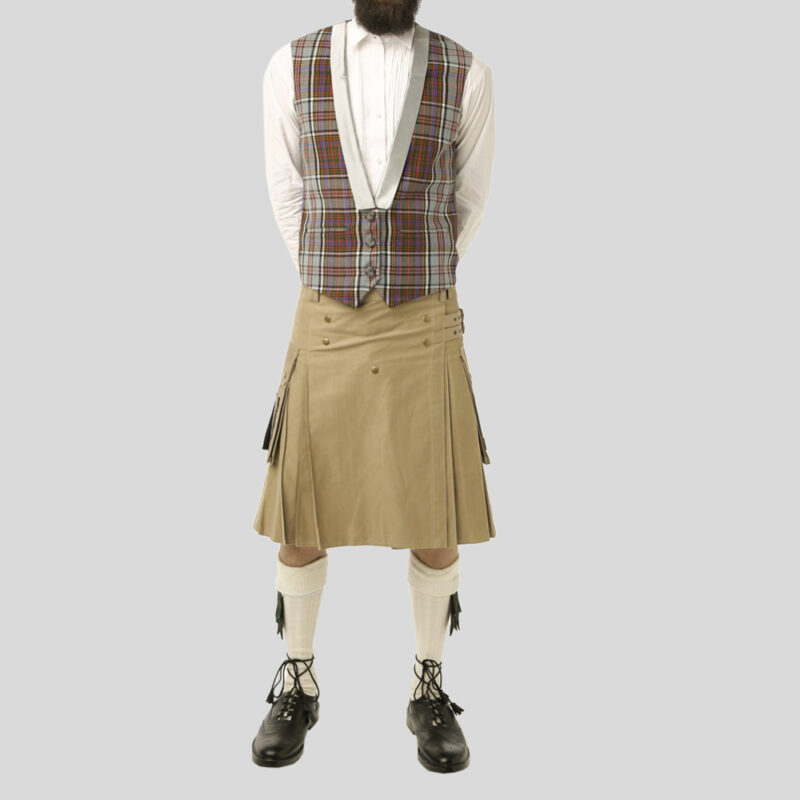 Tartan Casual Waistcoat