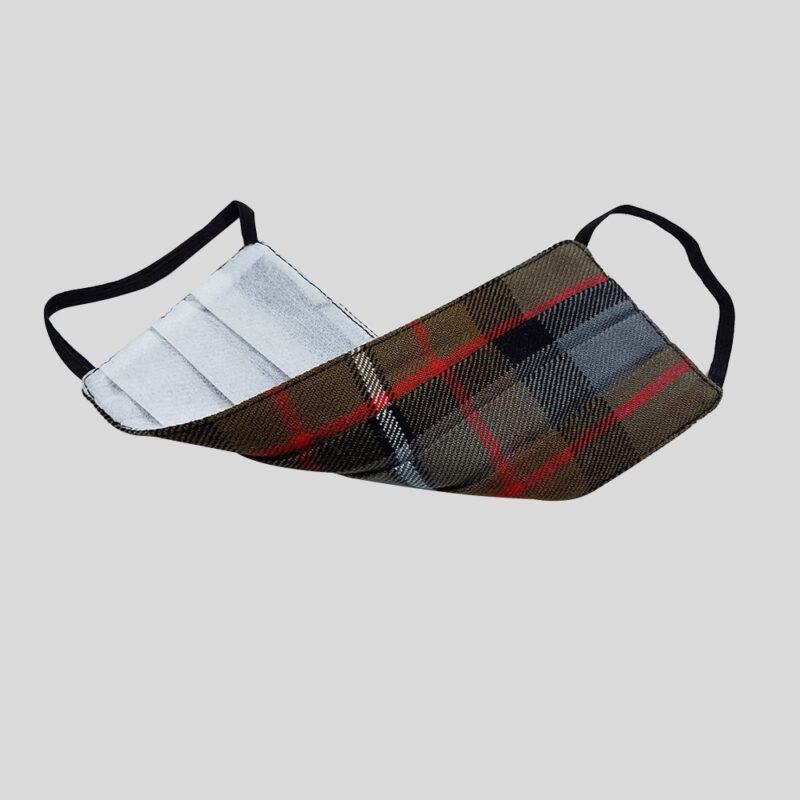 Tartan Face Shield mask