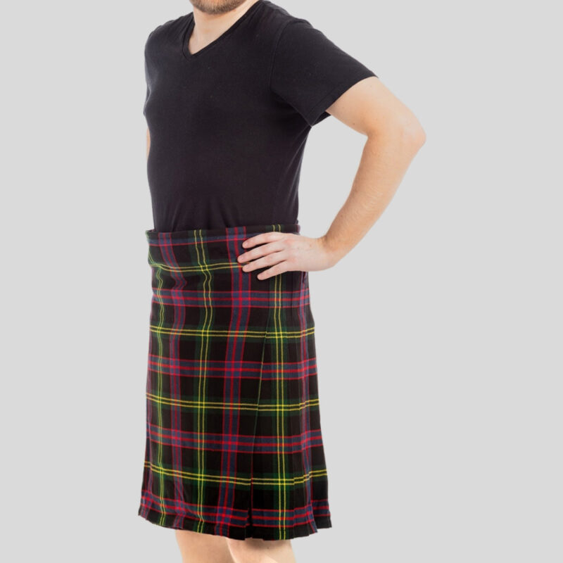 Decent Black Tartan Kilt