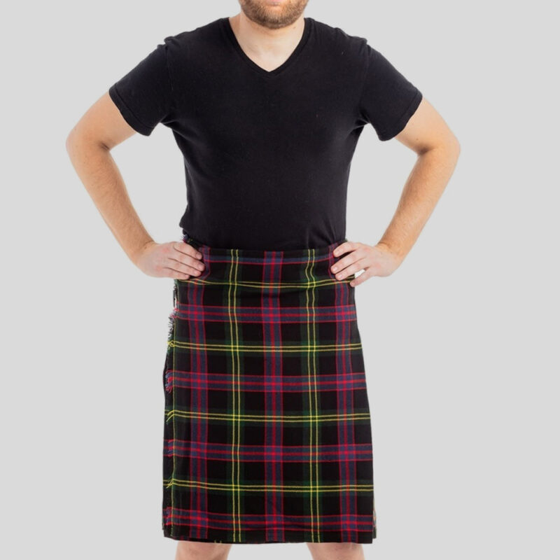 Decent Black Tartan Kilt